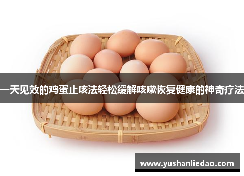 一天见效的鸡蛋止咳法轻松缓解咳嗽恢复健康的神奇疗法